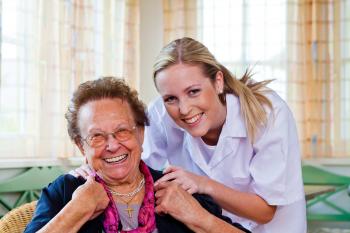 Image for Help Your Mom Bond With Her New Caregiver