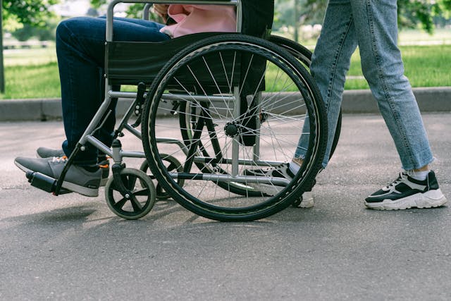 caring for a patient through home care services in Menlo Park, CA