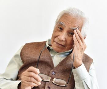 Older man with glasses