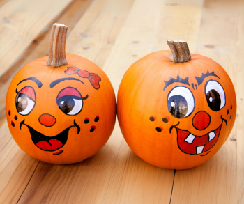 Can't Carve a Pumpkin? Try These Pumpkin Decorating Tricks instead for a Treat this Halloween.