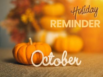 October 2026 Holidays: Celebrating Kindness, Connection, and Fall Fun